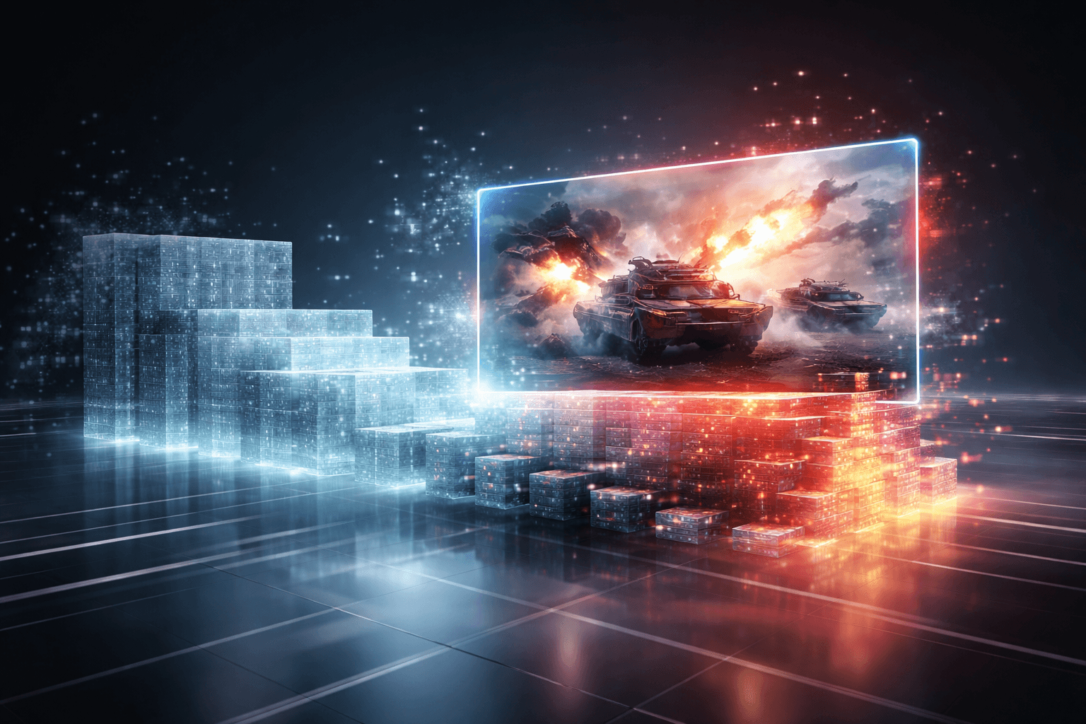 Når 110 falske krigsvideoer slår ægte data af banen