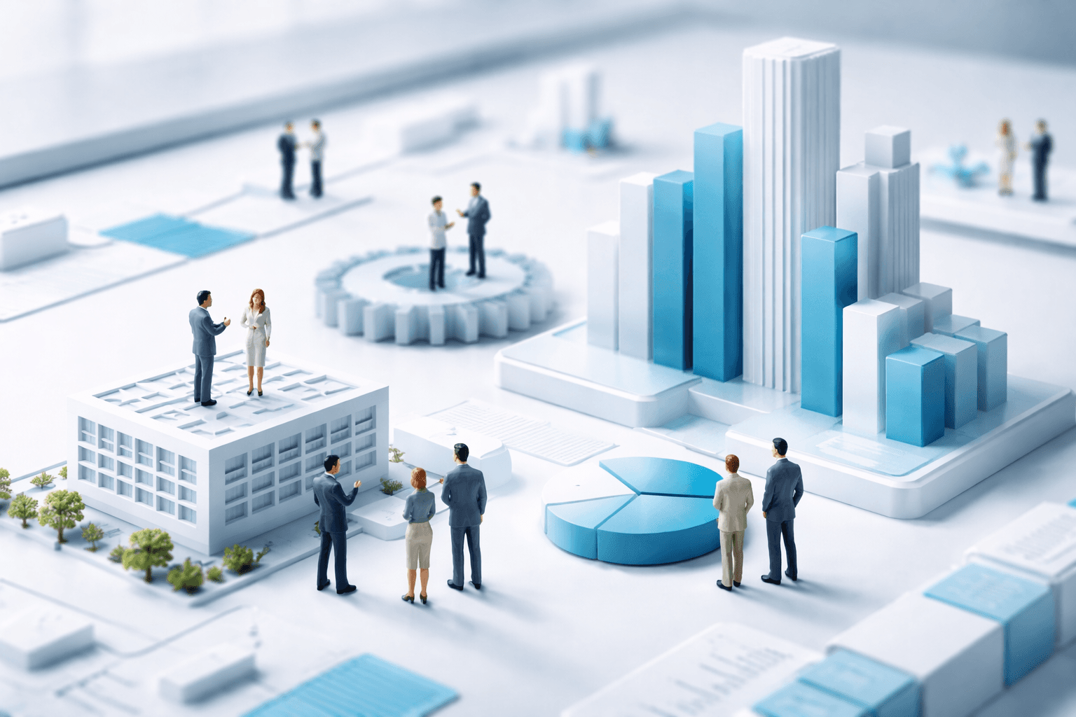 Små modeller får en stor plads i virksomheden