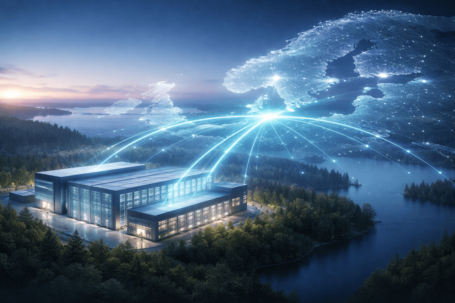 Nyt finsk AI-datacenter kan flytte Europas kapacitet taettere paa Danmark