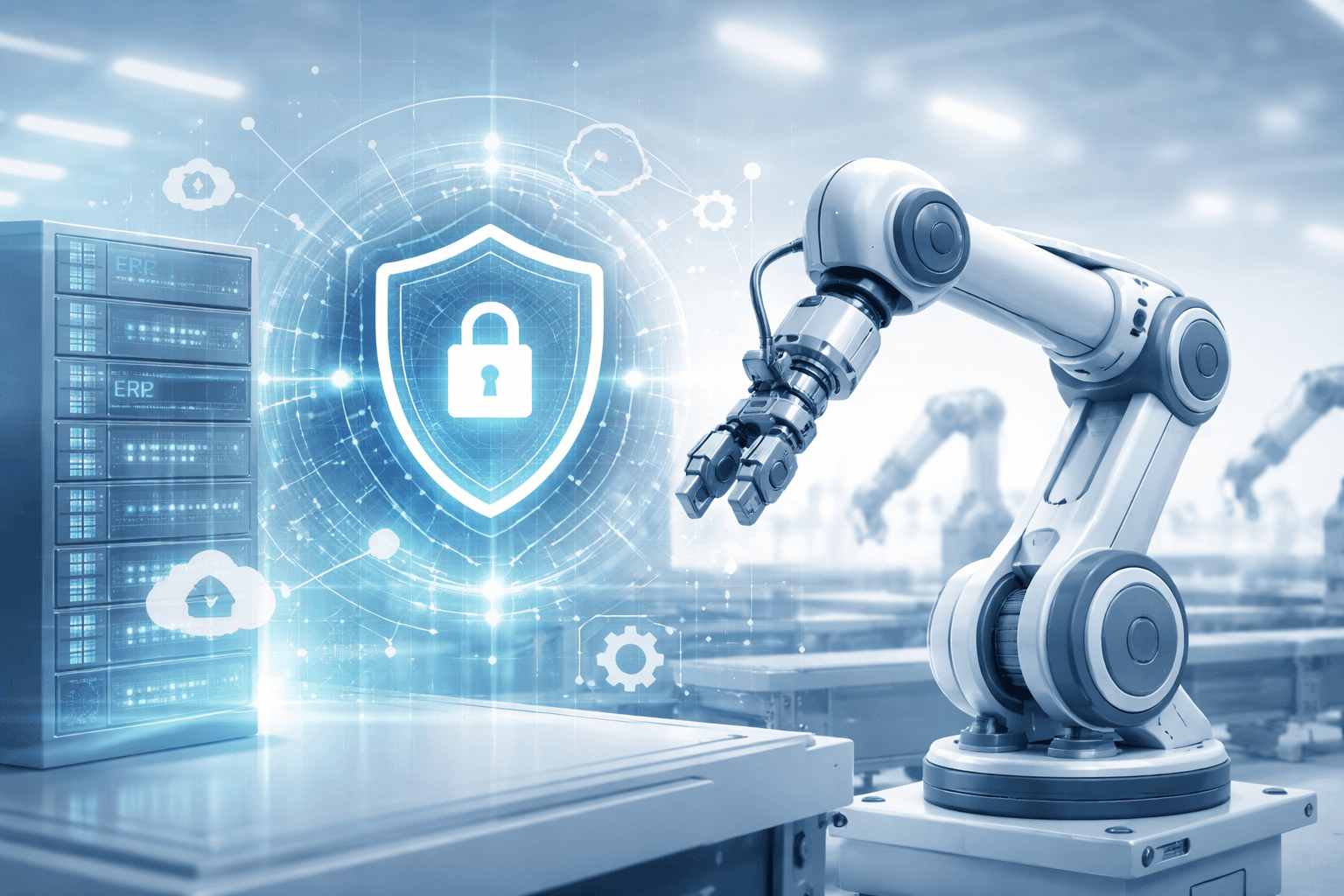 Robotter i driften virker først, når ERP og sikkerhed er med