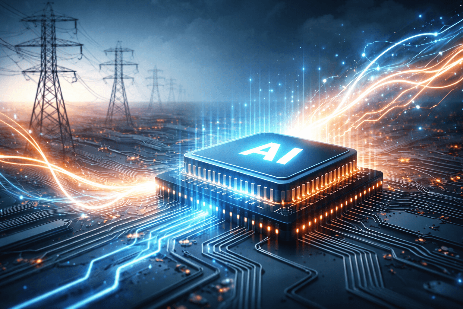 AI mangler ikke kun chips, men også strøm