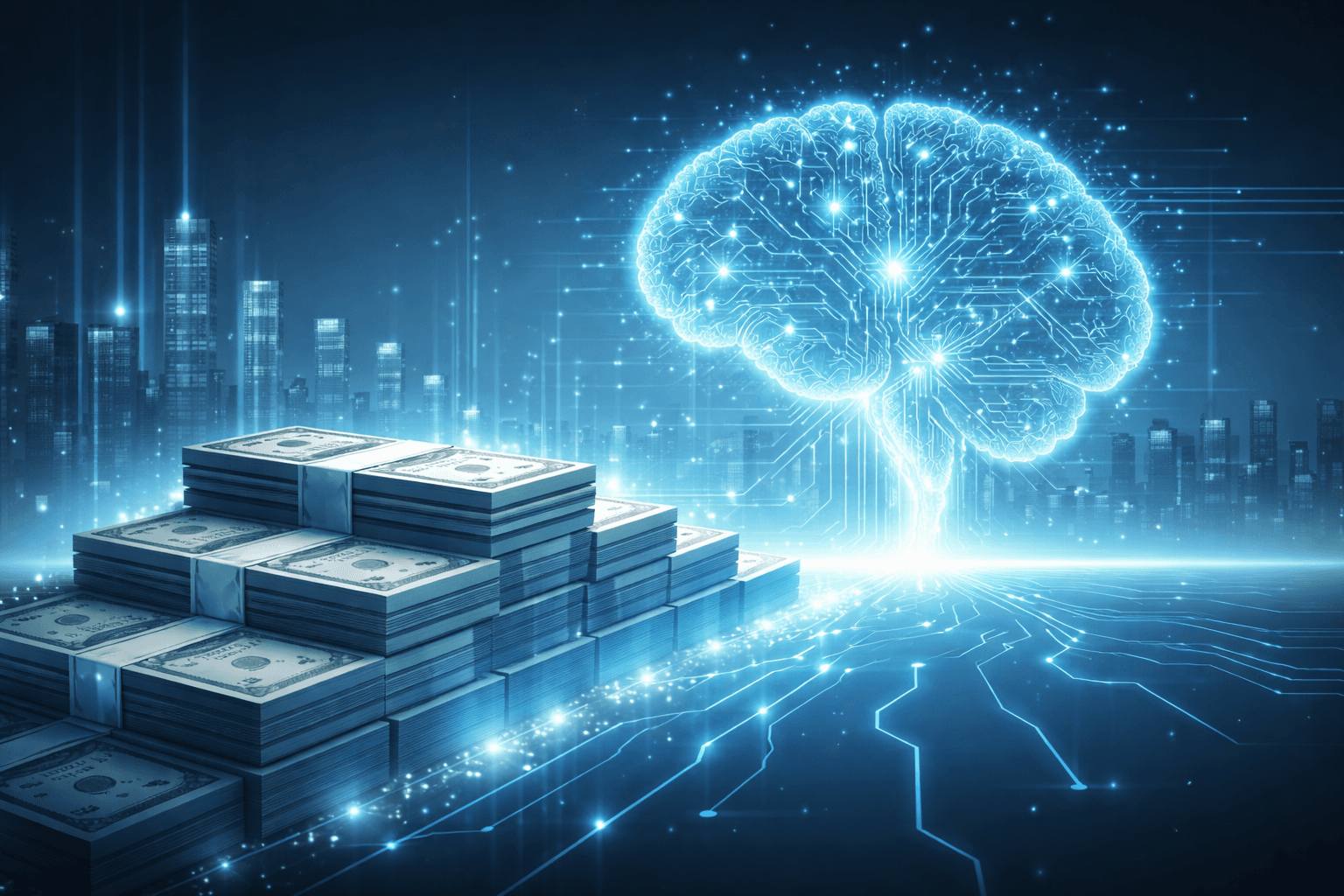 100 milliarder dollar peger på næste AI-bølge i industrien