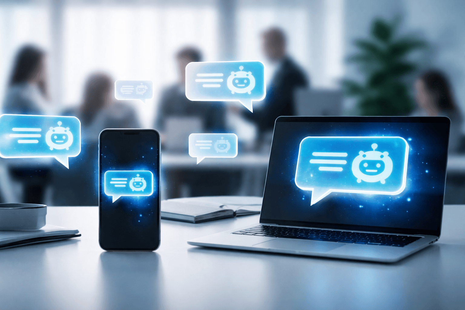 AI-chat vokser hurtigt, men bruges stadig mest som arbejdsredskab