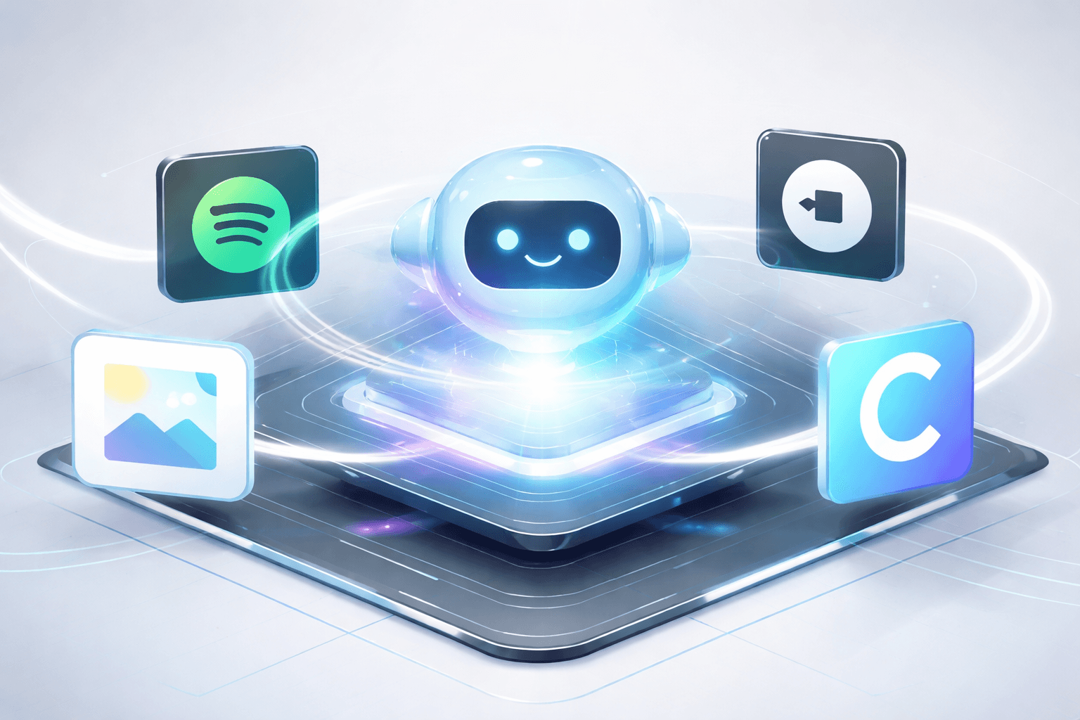 ChatGPT kan nu styre Spotify, Uber og Canva: AI bliver et arbejdsbord oven på andre tjenester