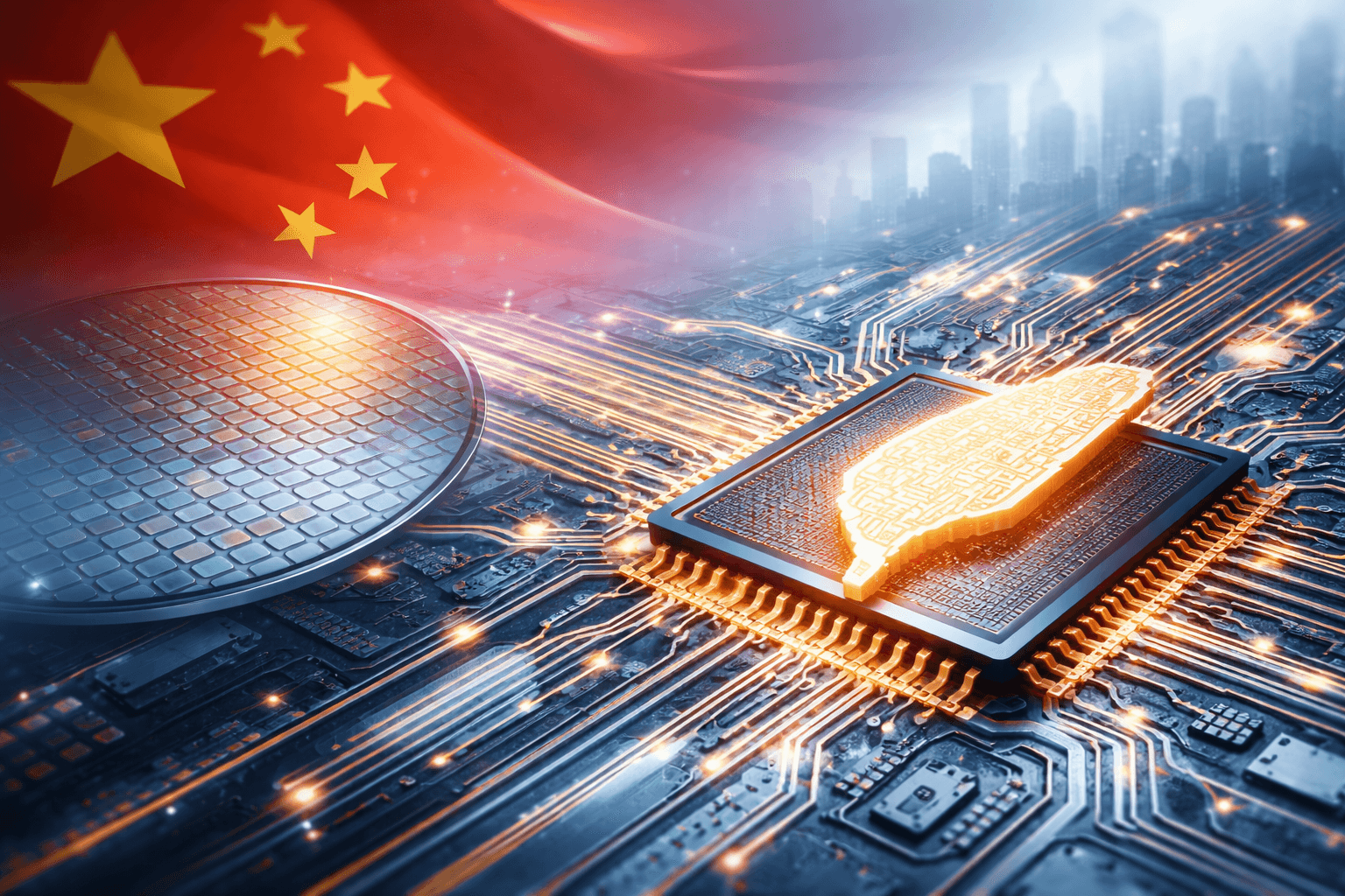 Kina jagter Taiwans chipkompetencer med alle midler