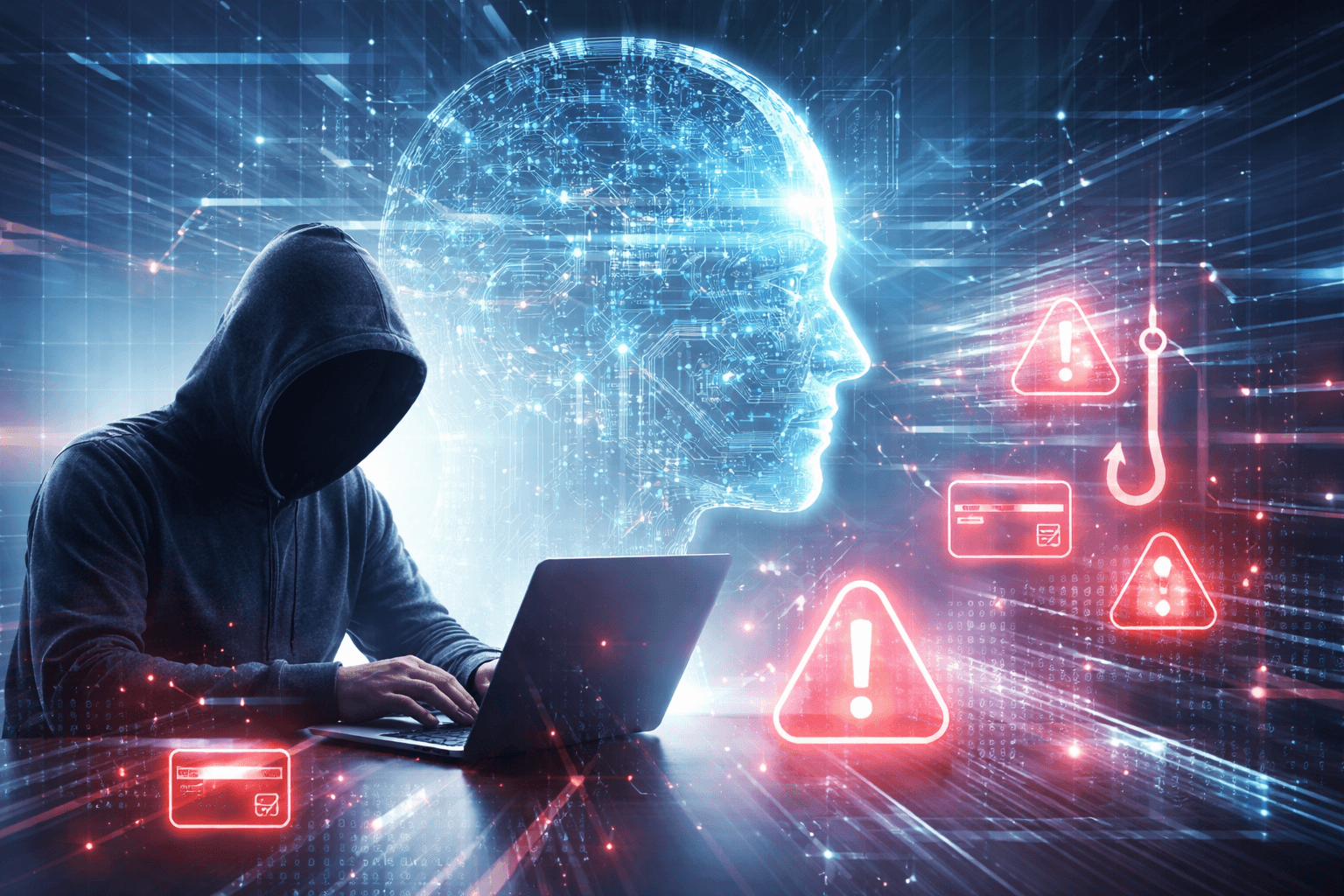 Kunstig intelligens gør svindel hurtigere, og det rammer også dem der bruger kunstig intelligens selv